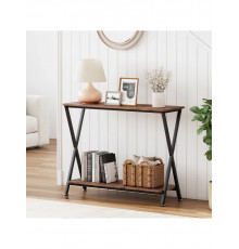 Консольний стиль вузського столика напередодні