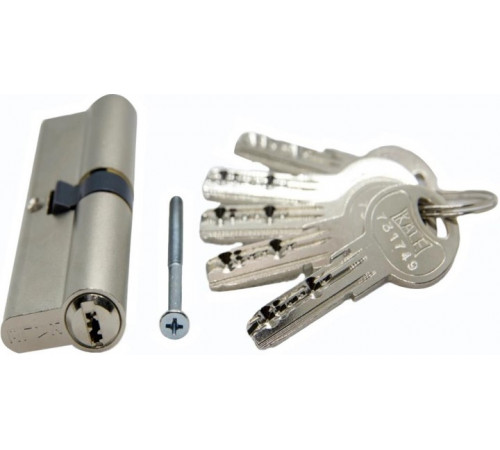 Цилиндр Kale 164SNC 30+10+40=80mm, никель, 5 ключей