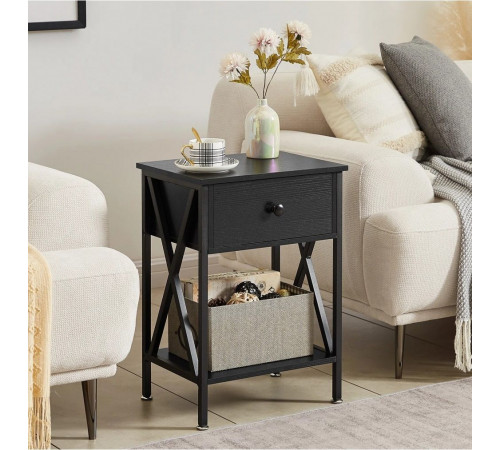 Високі тумбочки Kempst — 55×40×30 см, X-акцент