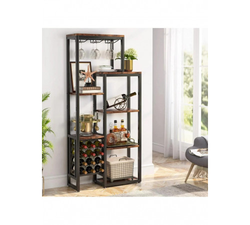 Стелаж для напоїв та декору 5-ярусний