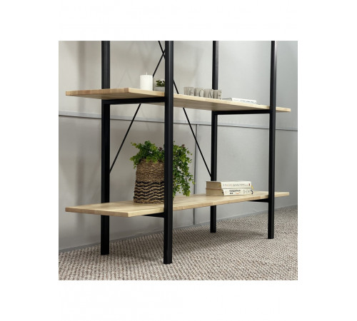 Loft стелаж в офіс із ДСП та металу