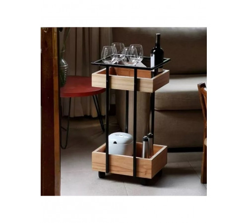 Допоміжний візок - 77×35×40 см, ЧСЧ