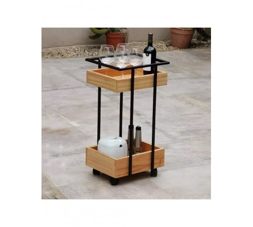 Допоміжний візок - 77×35×40 см, ЧСЧ