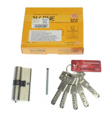 Цилиндр Kale 164 BNE 35+10+35=80 мм, 5 ключей, сатин с покрытием никель