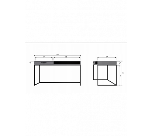 Стіл Морріса — стиль Loft