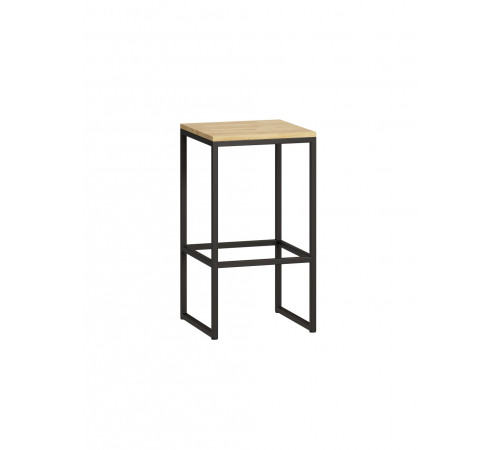 Стілець барний «Бервін» — лофт, метал/ДСП