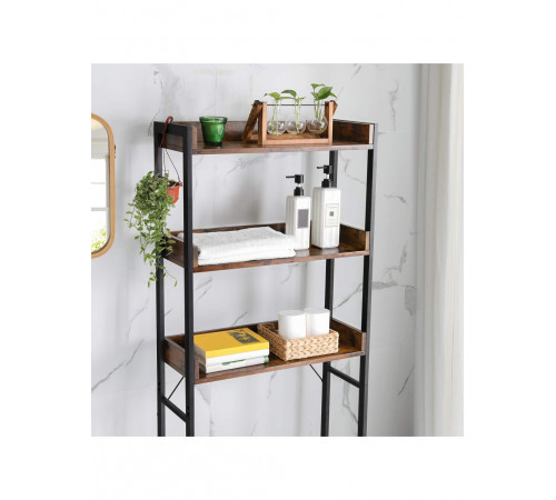 Стеллаж VASAGLE для туалета – 165×63×25 см.