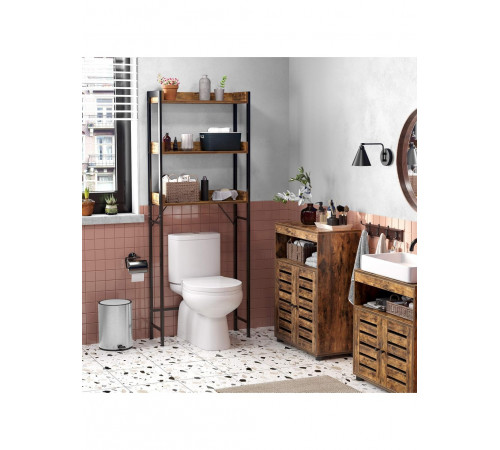 Стеллаж VASAGLE для туалета – 165×63×25 см.