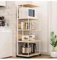 Стеллаж кухонный в стиле MSMLOFT, каркас металлический