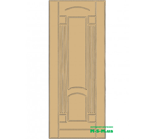 Міжкімнатні двері MSM 83 під фарбування