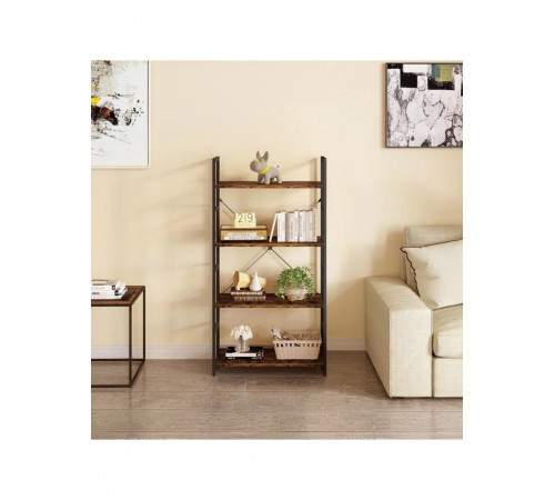 Стелаж Landrienne з 4 полицями, 120×60×30 см