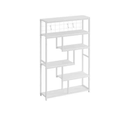 Геометричний стелаж MSM — великий 6-рівневий відкритий стелаж для дому та офісу