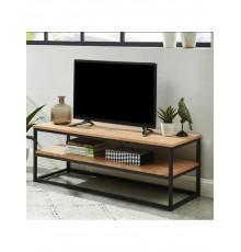 Тумба под телевизор в стиле MSMLOFT 550х1200х400 мм Дуб Сонома
