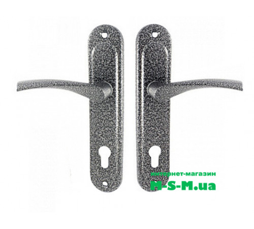 Дверная ручка на планке Арико ЗВ 85мм