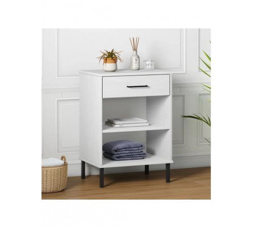 Консоль для зберігання з металевими ніжками