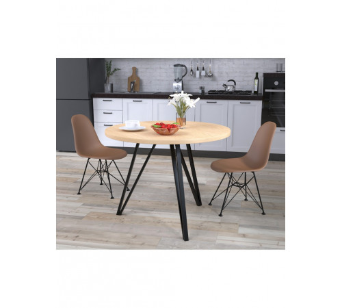 Стіл обідній Ліма D1000 — MSMLOFT (Ø100)