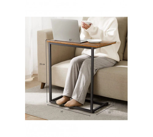 Приставной столик "Gilsum" - MSMLOFT (70×52×32 см)