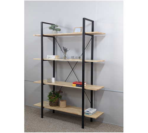 Loft стелаж в офіс із ДСП та металу