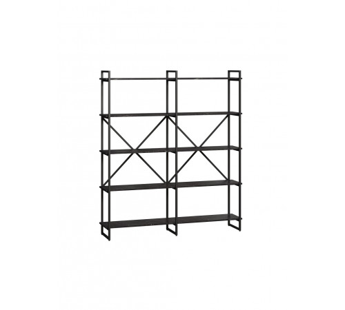 Стеллаж "Мальборк" MSM - геометрический лофт-стеллаж 182×160×30 см