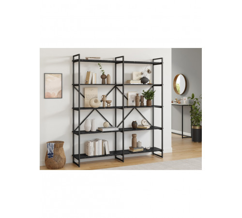 Стеллаж "Мальборк" MSM - геометрический лофт-стеллаж 182×160×30 см