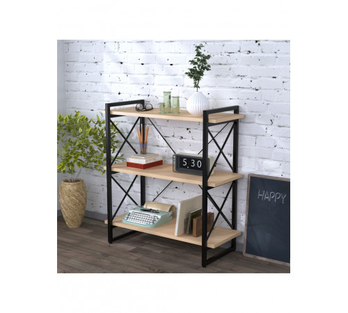 Стелаж Скіф-3-920  MSMLOFT — стильний та компактний стелаж для дому чи офісу