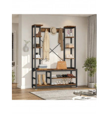 Передпокій з лавкою та місцем для зберігання взуття