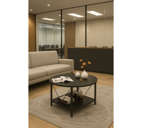 2-ярусний круглий журнальний столик Moasis