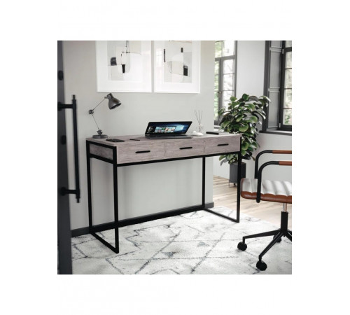 Стіл “Stewart” з 3 шухлядами — 120×50×76 см