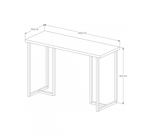 Стол Maali, дуб сонома