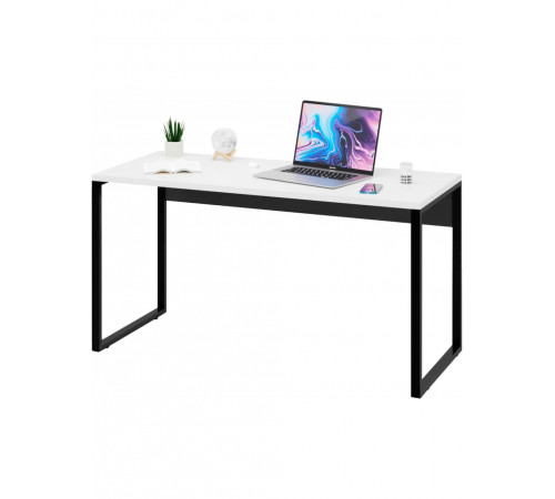Офисный стол Loft – белый, металл/ДСП, профиль 20×40 мм (MSMLOFT)