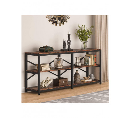 Стіл консольний 3-ярусний у фойє з полицями