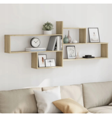 Полиця VidaXL, дуб сонома