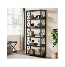 Стелаж 5-ярусний для зберігання з відкритими полицями