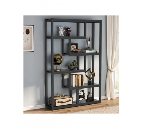 Стелаж “HX” MSM — стильний геометричний 6-ярусний стелаж