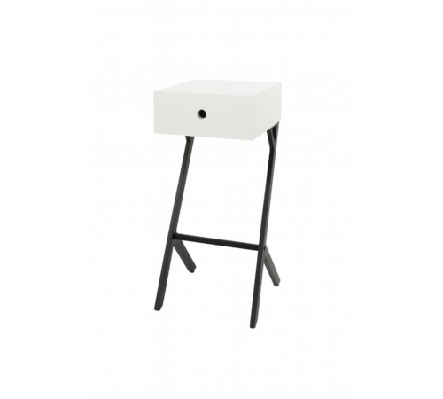 Тумба прикроватная с 1 ящиком — стиль лофт