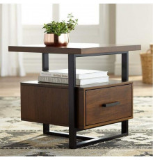 Тумба ночная металлическая 500х500х400 мм.