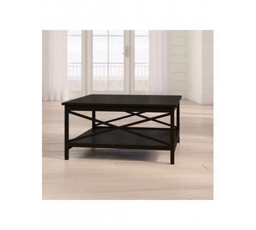 Квадратний Журнальний Столик Darek 88x88 — Лофт та Модерн