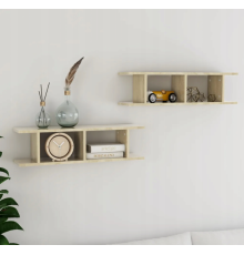 Настінна полиця, дуб сонома