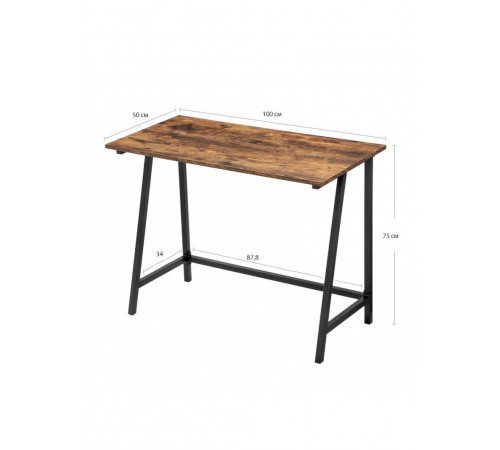 Письменный стол Waynoka – 100×50×75 см, стиль Loft