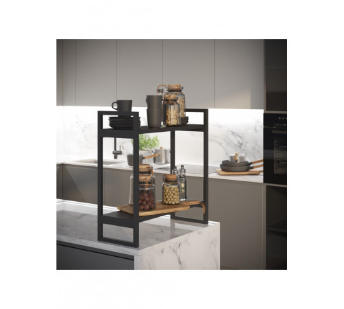 Кухонна підставка MSMLOFT — металева, одну полицю, МСМ