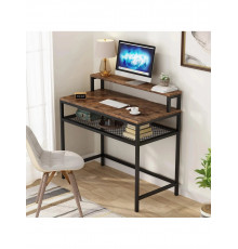 Письменный стол с подставкой для монитора