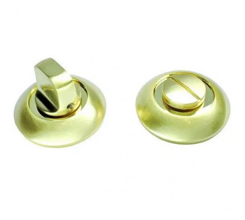 Ручка поворотная NEW KEDR BK1005-SB/PB (матовое золото/золото)