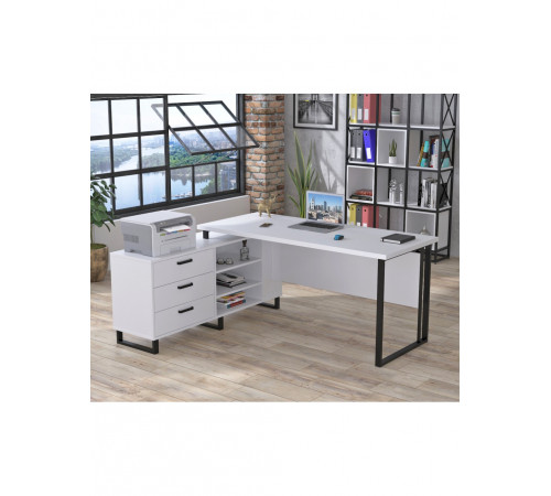 Стіл керівника Notarius, стиль лофт, MSMLOFT