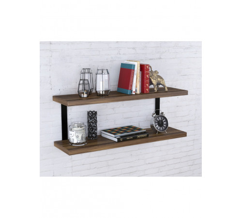 Полка PL-C-32 — MSMLOFT, 2 полки, металлический каркас.