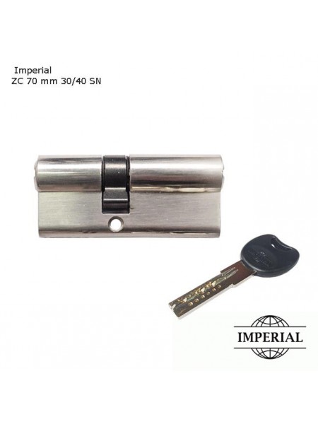 Циліндровий механізм Imperial ZC 70 мм 30/40 ключ-ключ