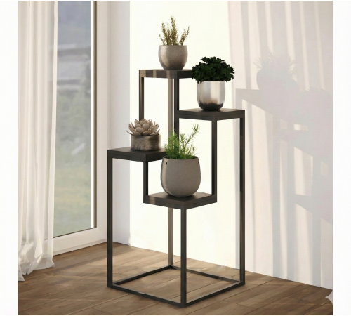 Металева підставка для квітів Flower-01 в стилі Лофт