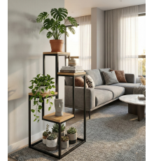 Подставка для цветов металлическая в стиле MSMLOFT