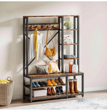 Вішалка 4в1 для передпокою з полицями