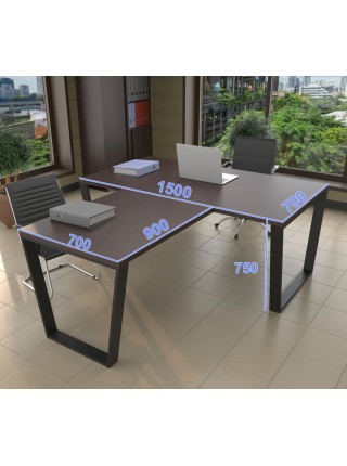 Стіл керівника/офісний стіл у стилі MSMLOFT