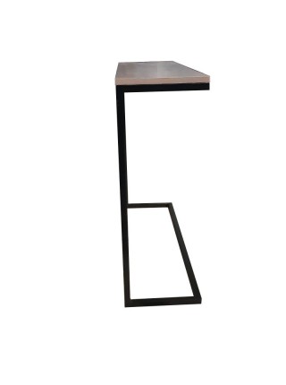 Приставний столик у стилі MSMLOFT, металевий каркас